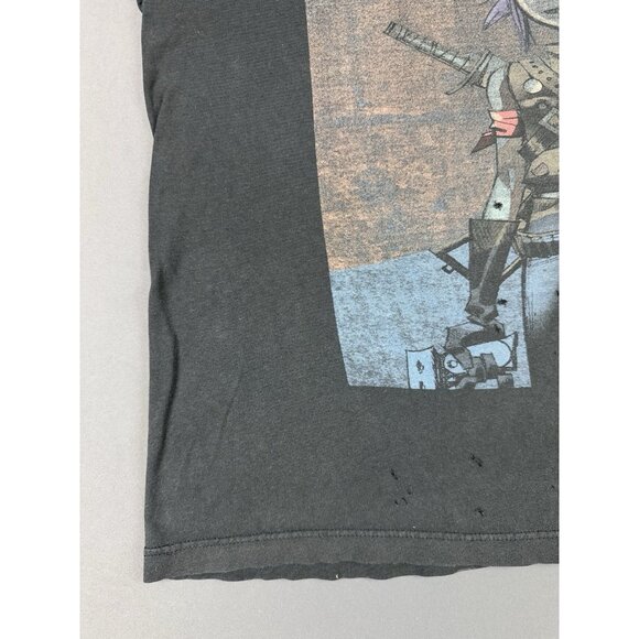 Rare Vintage Y2K Gorillaz Band Tee Thrashed Faded Album Tour Concert Punk Skate - Picture 5 of 16